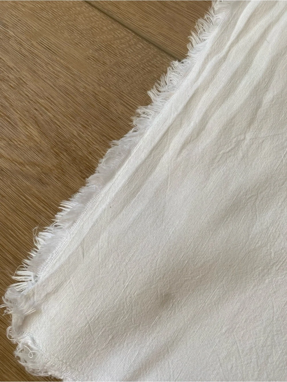 Magnolia Hearth & Hand White Linen/Cotton Napkins -Set of 8